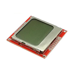 Display modulo LCD elettronica intelligente 5110 schermo LCD rosso modulo LCD schermo PCB rosso