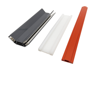 冷蔵庫部品用プラスチック硬質押出プロファイルABSまたはPVC/UPVC /PS /PE/PP/PC工場供給 - Product Image 4