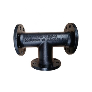 Sắt dễ uốn tất cả các mặt bích kết thúc bằng TEE cho nguồn cung cấp nước đường ống kết nối - Product Image 3