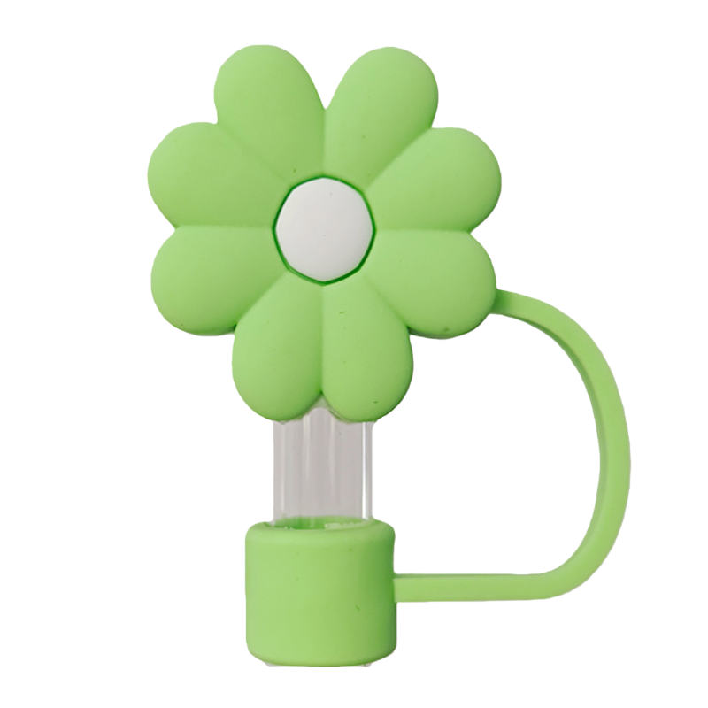 Verde/Blanco-Margarita-Goma suave