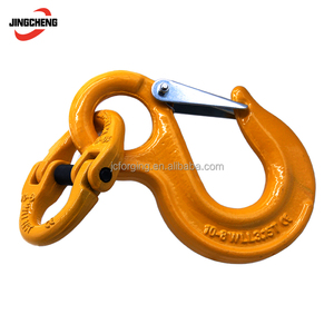 10mm 20mm 32mm G80 mắt Sling móc với chốt cho chuỗi cáp treo Châu Âu loại clevis tự khóa móc - Product Image 5