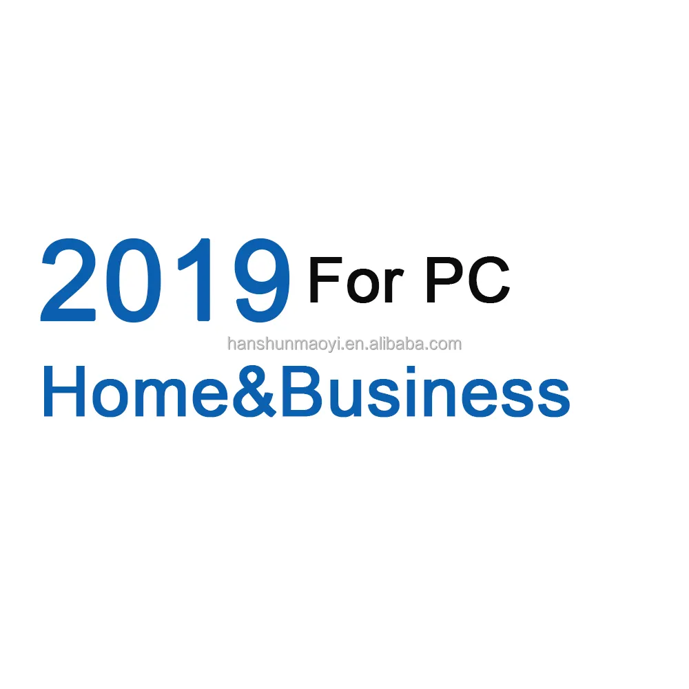 2019 Home and Business for PC Key Retail 100% Online Activation 2019 HB for Windows License Lifetime Send by Ali Chat Page