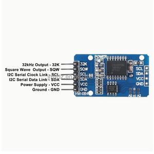 DS3231 Módulo de reloj en tiempo real Sensor RTC Alta precisión AT24C32 IIC Temporizador Despertador para Arduino Raspberry Pi