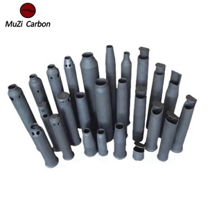 R carbon tự nhiên cao tinh khiết Graphite vòi phun tùy chỉnh alumina Graphite vòi phun lò nồi che khuôn - Product Image 1
