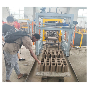 黎巴嫩制造空心实心砌块机QT6-15砌块机建筑材料价格表 - Product Image 1
