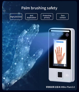 Sistema de control de acceso biométrico de alta calidad con reconocimiento facial Palmvein Característica de reinicio de logotipo personalizable