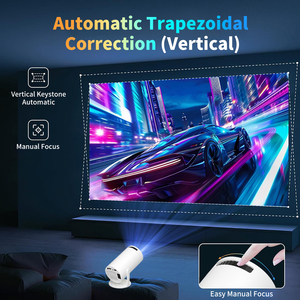 Fabrika Full Hd projektörler 4K HY300 Pro akıllı WIFI ayna ekran Mini taşınabilir projektör Android 12 cep telefonu Video Proyector - Product Image 4