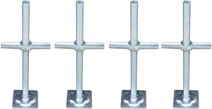 脚手架系统中使用的电镀锌可调支撑支柱道具泵千斤顶 - Product Image 5