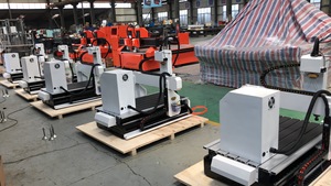 Minimáquina fresadora CNC 6090 pequeña de 2,2 kW, enrutador CNC para madera, piedra acrílica, Metal y aluminio con mando Mach 3 DSP