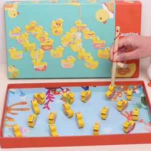 木制早教教学益智数学计数鸭子早教教具其他益智玩具 - Product Image 2