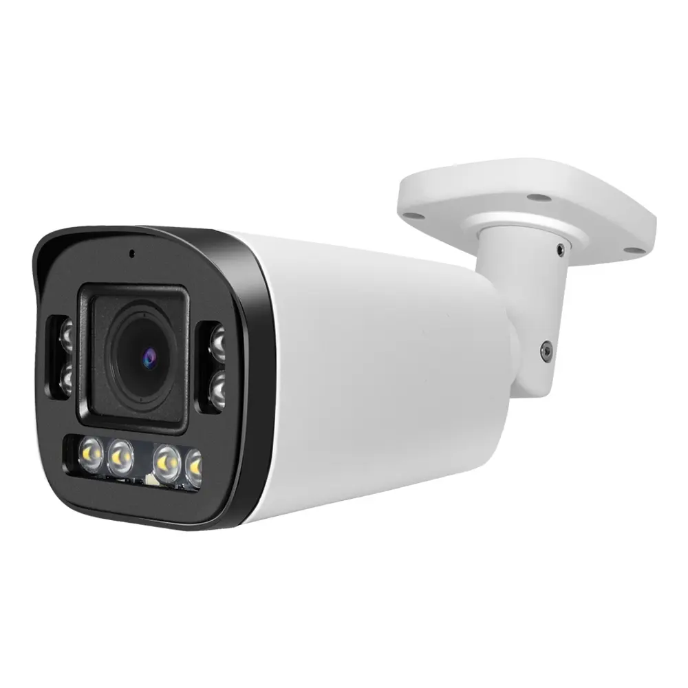 كاميرات مراقبة منزلية متصلة بكاميرات كور فيو Starlight PoE IP للرؤية الليلية بالألوان الحقيقية بدقة 4K بمستشعر CMOS مقاس 1/1.8 بوصة