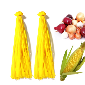 Borse a rete riutilizzabili OEM per la spesa borse per la spesa in corda di nylon robuste borse a rete in rete con manico per la conservazione di frutta e verdura - Product Image 4