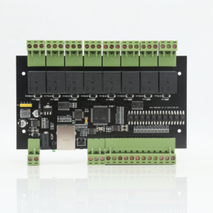 Relé de red de 8 vías, RS485 a controlador de conmutación Ethernet, Modbus, TCP, IP - Product Image 1