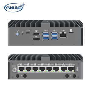 New Material Core Ultra 7 12th Pfsense Firewall PC DDR5 2.5G LAN Triple Display TPM2.0 <strong>Embedded</strong> <strong>System</strong> for Network VPN Security - Product Image 1