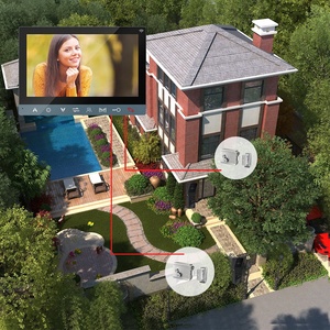 Timbre de puerta inteligente con sistema de intercomunicación, intercomunicador bidireccional de 7 pulgadas con visión nocturna para casa y Villa - Product Image 6