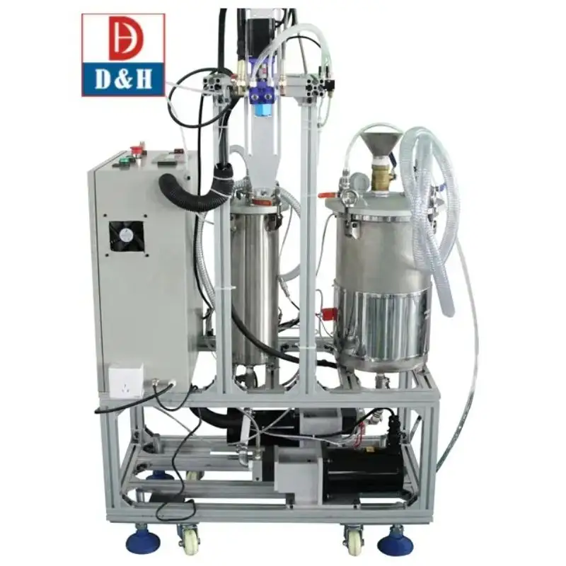 Dispensador automático de pegamento de 2 componentes, máquina dispensadora de líquidos, máquina encapsuladora de resina epoxi