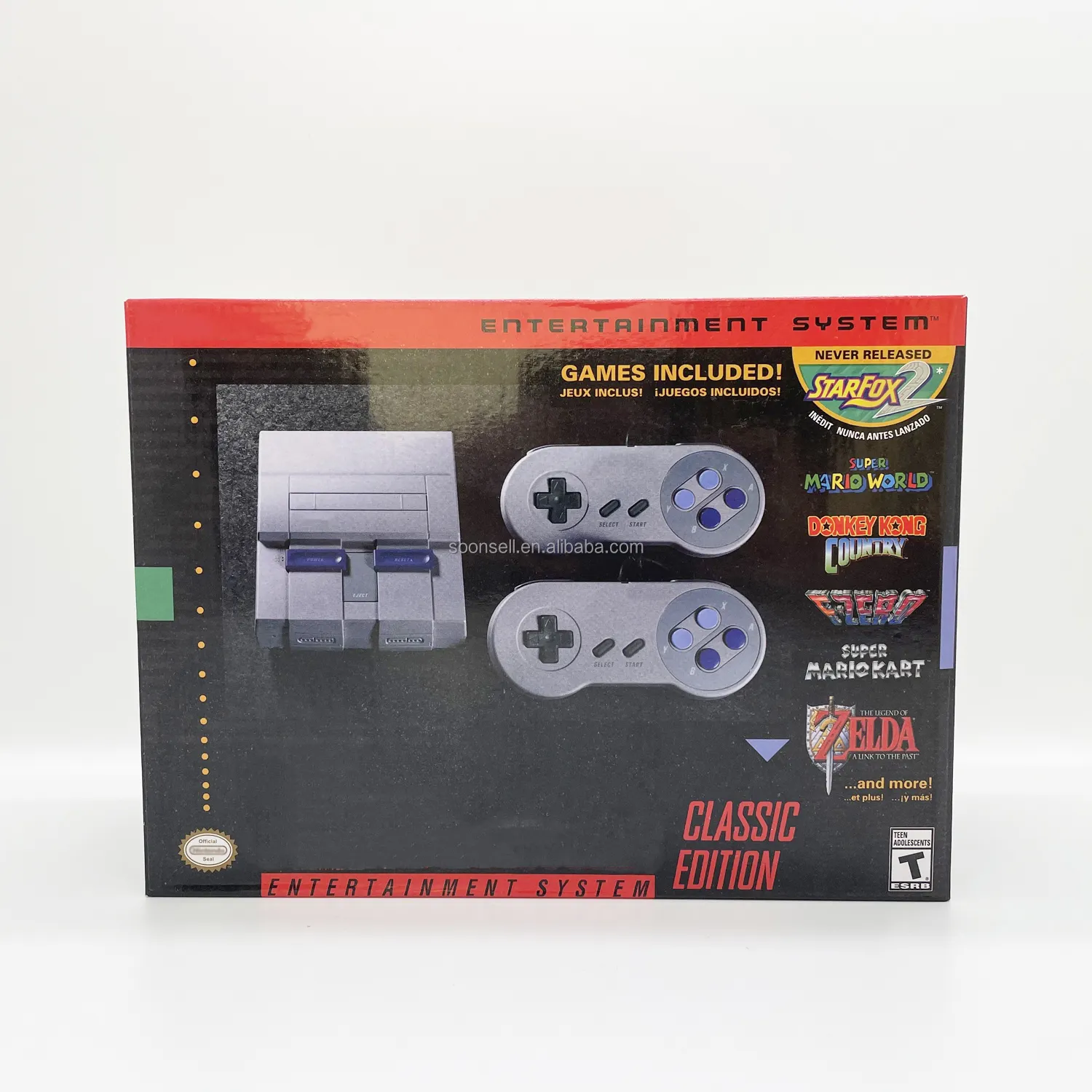 Spedizione gratuita da DHL! 40 pz/lotto per Console di gioco Super Nintendo Classic Edition