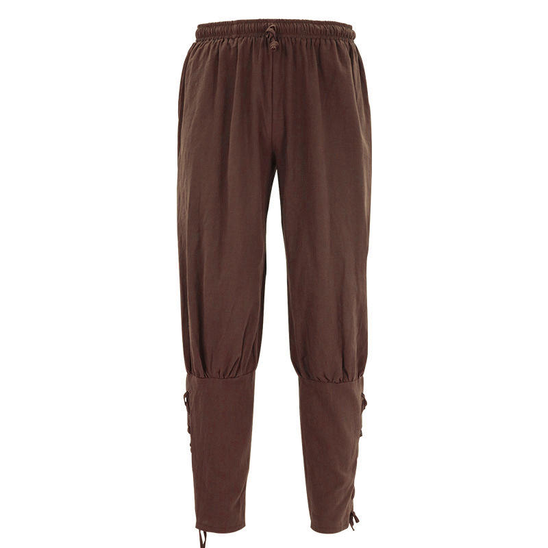 Pantalon pirate en bordeaux