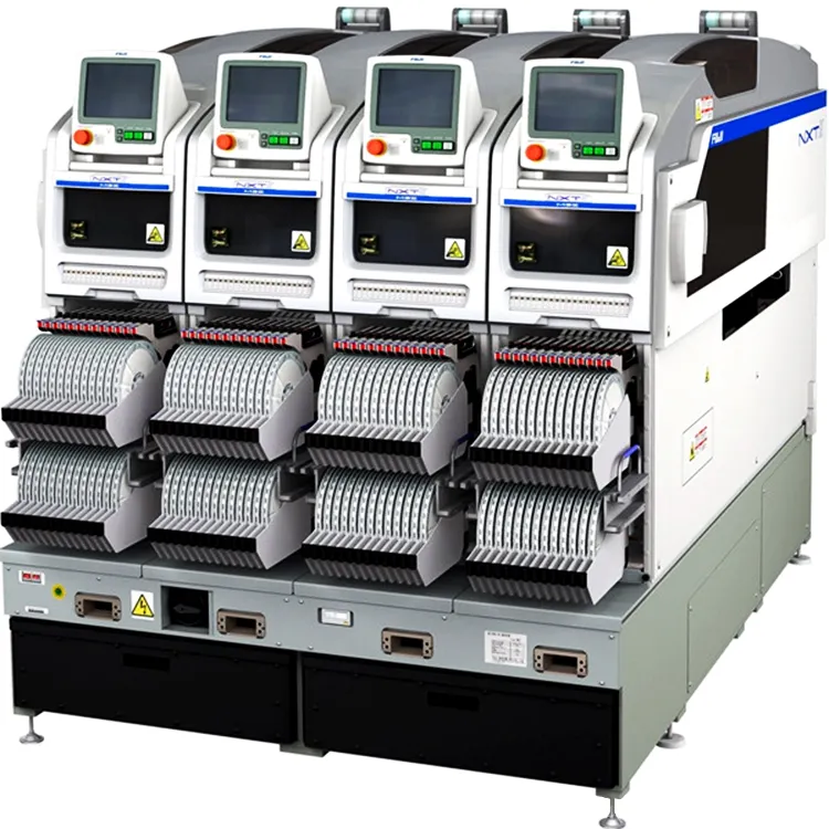 Maquinaria de producción electrónica, montaje de PCB, SMT, máquina de selección y lugar utilizada en línea de producción SMT
