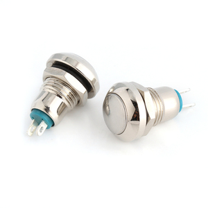 8mm Smd Moentary su geçirmez anahtarı dokunmatik anahtarı push button mini yuvarlak mini mekanik elektronik gümüş basmalı düğme anahtarı - Product Image 2
