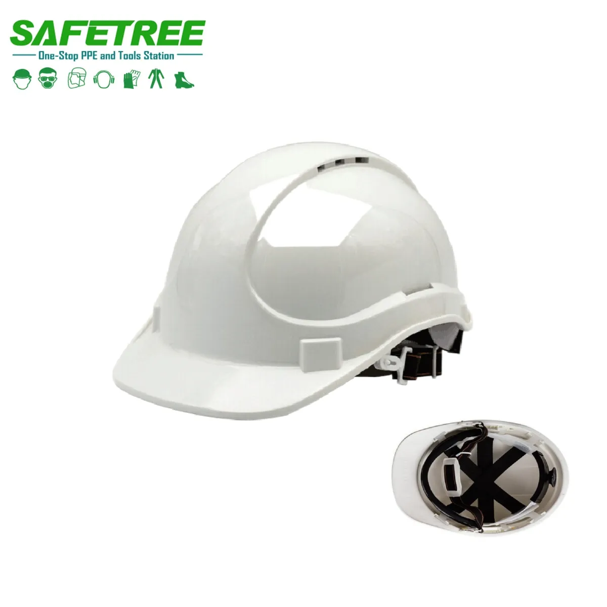 Kaliteli CE EN397 standart kişisel koruyucu endüstriyel ABS emniyet kaskı inşaat madencilik ağır sert şapka