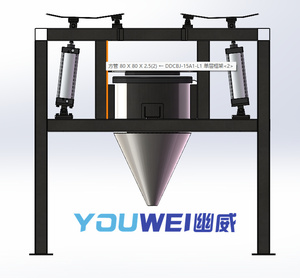 Shanghai Youwei Nuevo embalaje Big Bag Máquina de descarga de polvo de transporte neumático Sistema de carga al vacío para restaurante