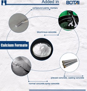 FORCA Cas 544-17-2 Tec级甲酸钙粉末化学式Ca(hcoo)2混凝土促进剂外加剂 - Product Image 5