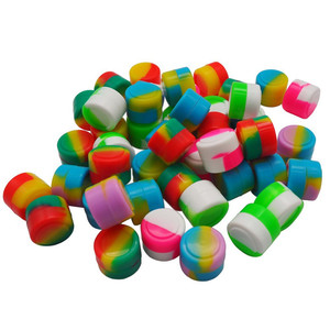 不粘食品级硅胶蜡容器蜡油多用途储物罐各种颜色 - Product Image 6