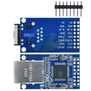 Modulo di rete CH9121 UART porta seriale al modulo Ethernet modulo seriale server modulo di rete TZT TCP/IP 51/STM32 3.3V 5V