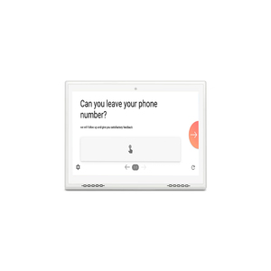 IRTECH Top sell desktop touch screen felice o non dispositivo pulsante di valutazione del servizio di feedback dei clienti chiosco - Product Image 5
