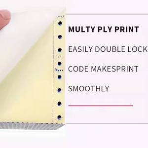 5 रंग 5 भाग सेट करता है 1000 पिन फीड प्रिंटिंग पेपर सादा निरंतर एनccr कंप्यूटर पेपर निरंतर फ़ीड कागज - Product Image 6