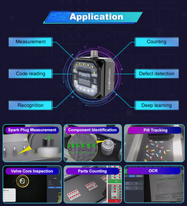 704x540 60fps <strong>OCR</strong> Built in Software KEYENCE AI Vision Smart <strong>Camera</strong> for Logistic Counting MV-ID3013PM - Product Image 3