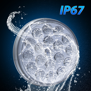 4 inç 19 Led çok renkli yüksek ve düşük parlaklık kamyon yan ışık kuyruk dur ters ışık dcdc - Product Image 5