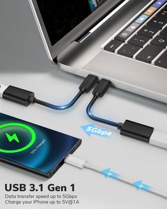 热卖安卓USB OTG数据线母USB 3.0-公C型扩展数据线OTG适配器线 - Product Image 4