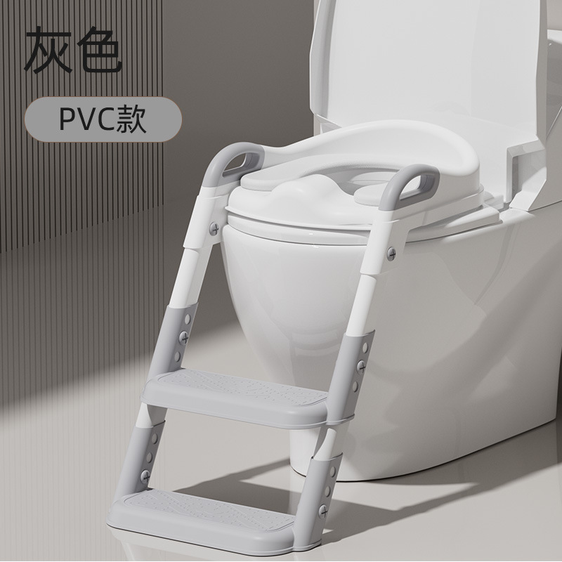 เบาะรองนั่ง PVC สีเทา