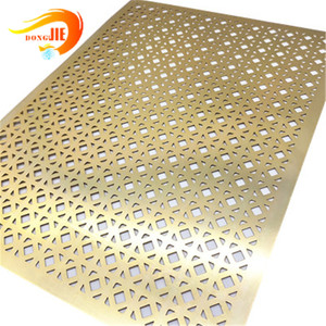 Sistema di rivestimento della facciata del pannello di alluminio perforato per le pareti della tenda e le strutture della parete - Product Image 1