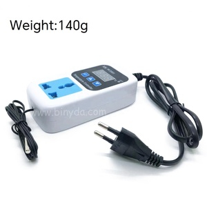 XK-W2001 Controlador de temperatura <span class=keywords><strong>digital</strong></span> soquete de temperatura ajustável interruptor de temperatura automático soquete 220V