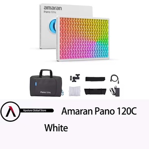 Amaran pano 120C RGB แผงไฟวิดีโอ LED 120W ไฟเติมสำหรับถ่ายภาพและสัมภาษณ์ในการถ่ายทำ - Product Image 5