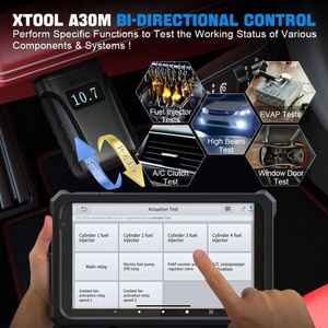 XTOOL A30M带平板车载诊断2扫描仪全系统专业扫描仪自动诊断工具 - Product Image 3