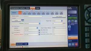 EXFO FTB-1-860 Ethernet Network Tester 10/100/100Mbit/S การทดสอบอีเธอร์เน็ตไฟฟ้า - Product Image 4