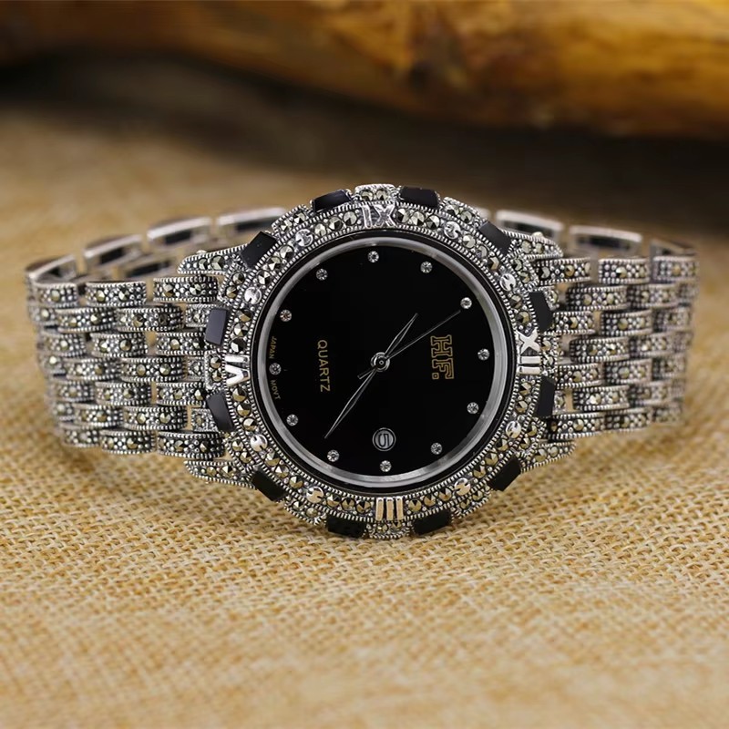 Orologio 1 intarsio Marcasite