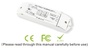 BC-331-CC 1 Channel Constant Current Maximum 2400mA <strong>Pwm</strong> 0-10v Push Dim <strong>Input</strong> <strong>Led</strong> Light Dimming Controller Dimmer 010v - Product Image 6