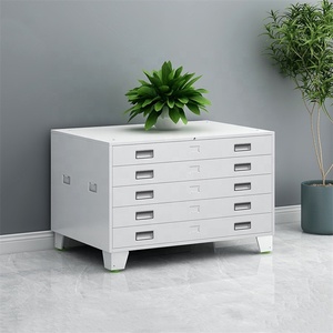 5 ngăn kéo tập tin ngực nhà sản xuất lắp ráp kim loại ngang A0 A1 nghệ thuật kế hoạch bản vẽ bản đồ kế hoạch lưu trữ tủ với ngăn kéo - Product Image 2