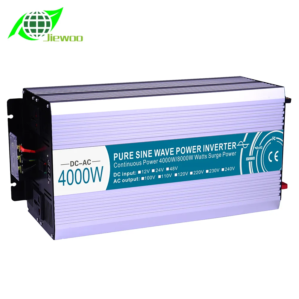 CE&Rohs high frequency off grid 4000w pure sine wave solar power inverter inverters power converter
