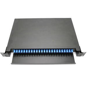 滑动式48芯ODF光纤面板1U 2U SC PC APC 12 24 36 48 96端口壁挂式光纤面板 - Product Image 5