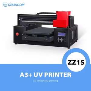New <strong>A3</strong> <strong>Digital</strong> UV Printer Small LED Multifunctional XP600 Inkjet Flatbed Printing Machine with Solvent Ink Pump - Product Image 4