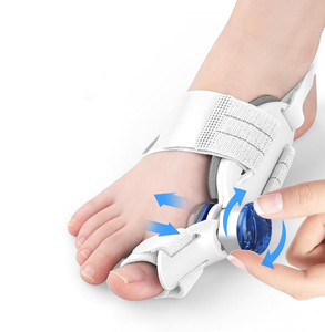 Korektor Bunion yang dapat disesuaikan untuk wanita & pelurus jari kaki & pelindung nyeri, koreksi Hallux <span class=keywords><strong>Valgus</strong></span> (putih) - Product Image 1
