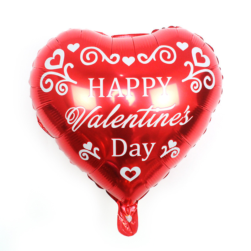 Coeur rayé 18 pouces - Saint Valentin