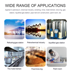 RTTPP DR800工业固定气体检测器，有毒易燃O2 CO2气体传感器，气体报警监视器