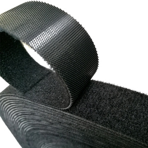 Reusable <strong>Soft</strong> and Smooth Fastening Fabric Double Side Cable Tie Back to Back <strong>Hook</strong> and <strong>Loop</strong> for Wire - Product Image 1